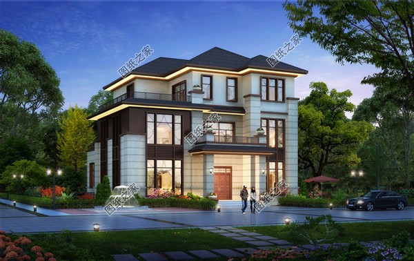 农村15米乘14米的三层房屋，兼具颜值与实力，布局我给100分