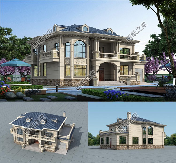 农村自建二层普通房，简约美观，年轻人看完都回乡建房了