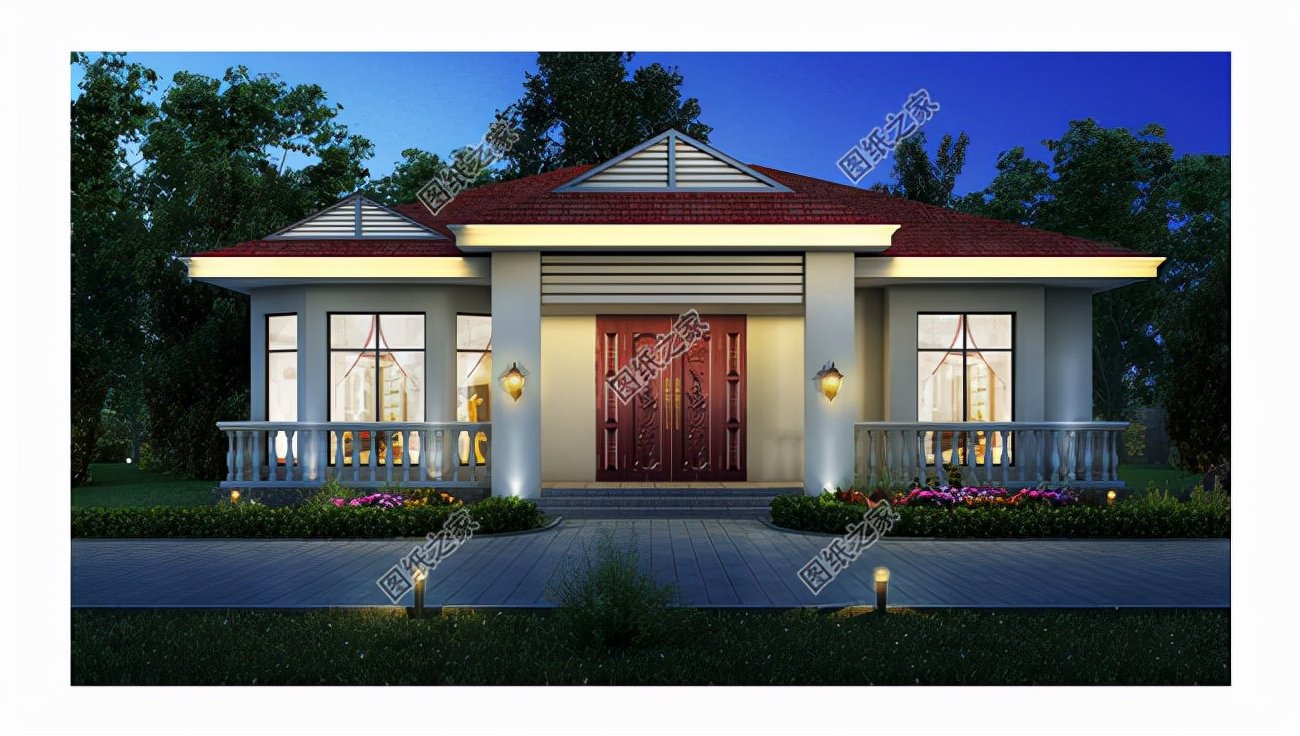 三款一层农村自建房，低至15万的预算成本，最适合的养老住宅