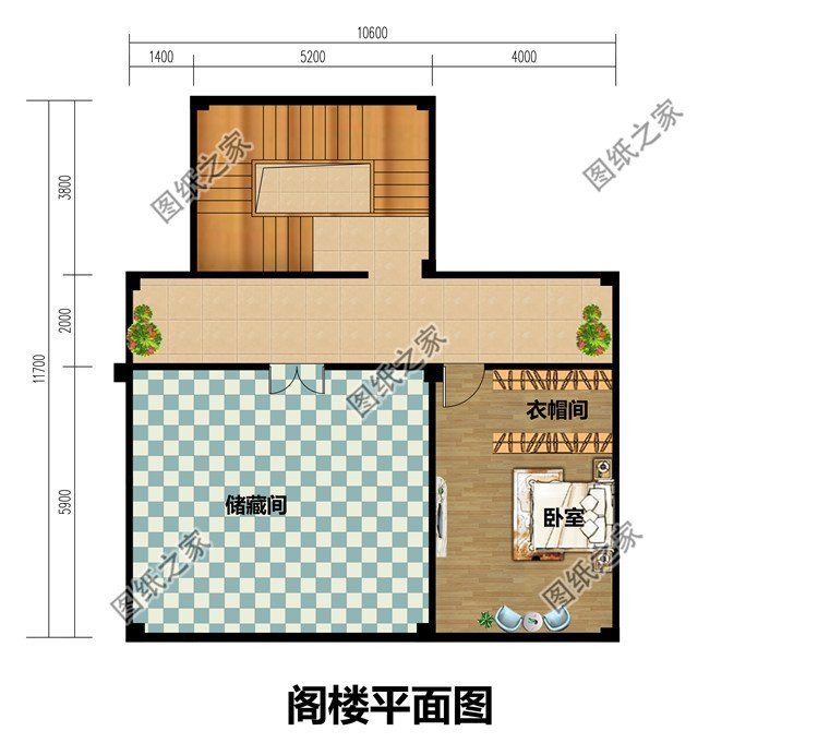 七字型一层别墅，独立厨房设计，乡村建房优选户型