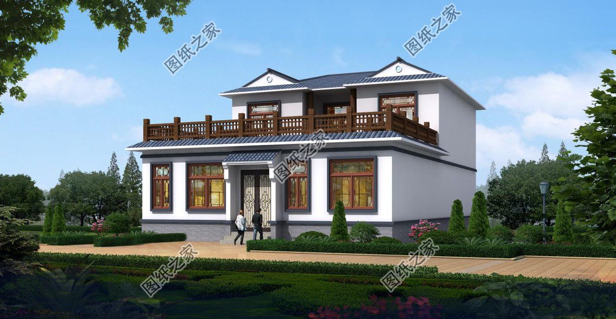 传统中式庭院别墅设计，住在里面能够让你回味精致的中国风