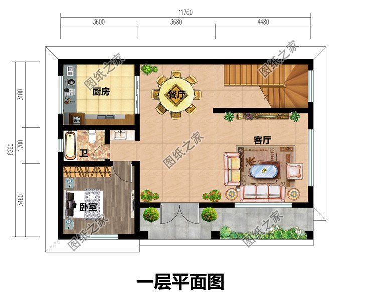15万以内二层别墅,简约的设计方案,告诉你农村自建房能有多美