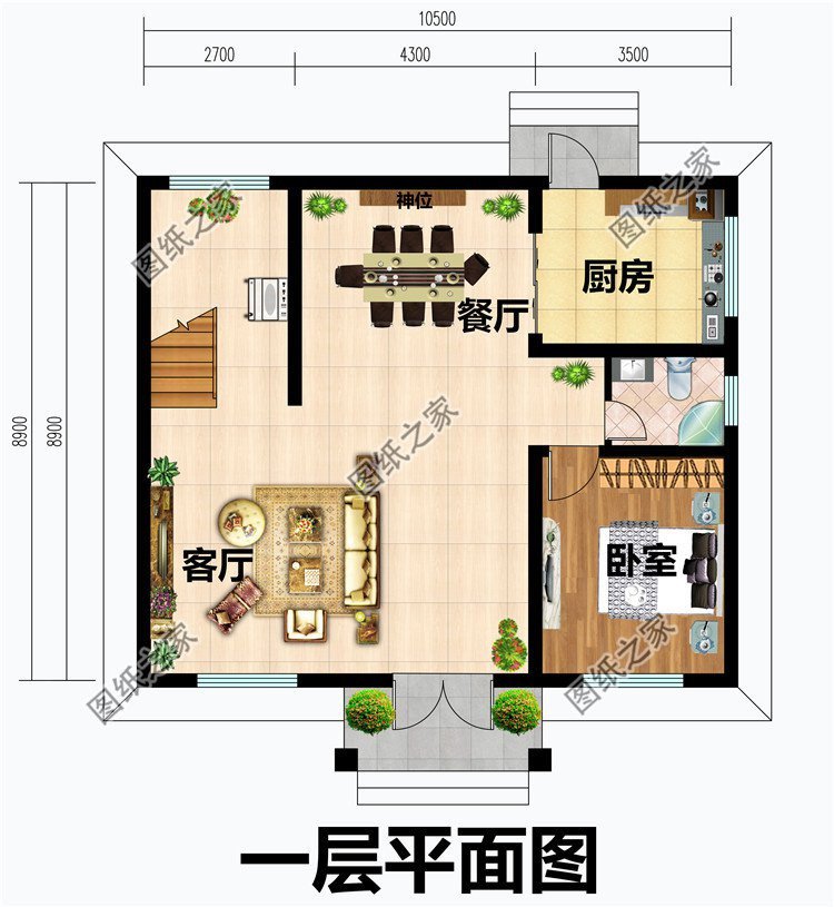 对称式别墅设计,蕴含中国对称之美的内涵,美观实用