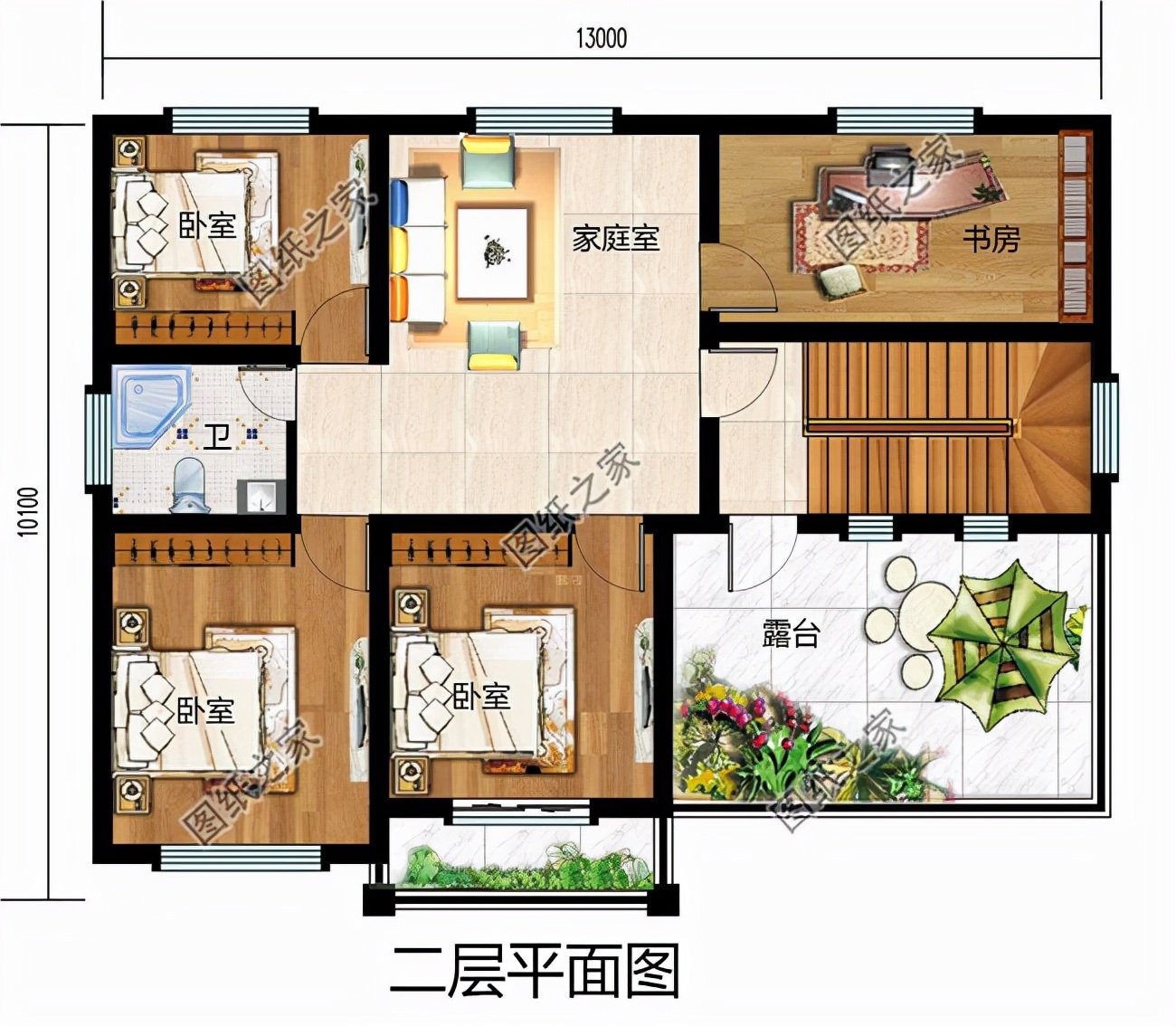 带露台设计的别墅,满足日常生活需求还能带来良好的生活体验