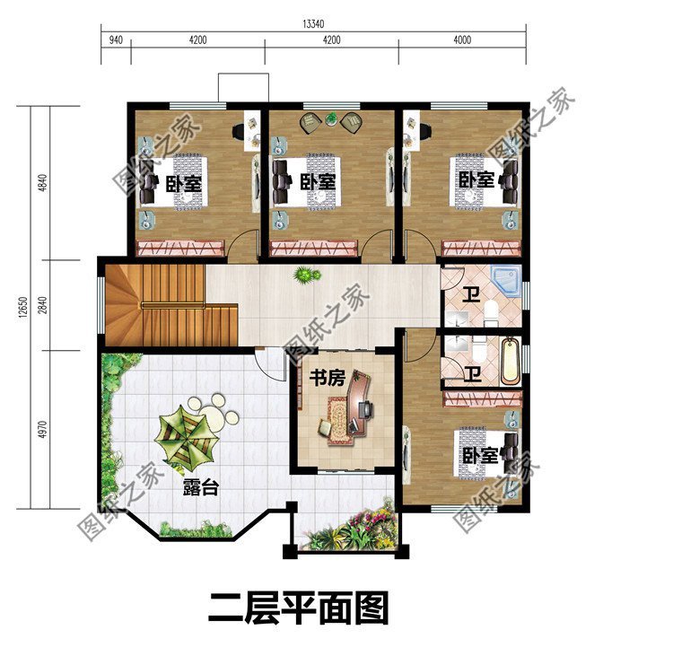 带露台设计的别墅,满足日常生活需求还能带来良好的生活体验