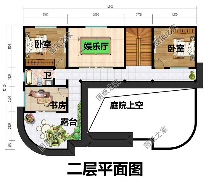 经典中式自建别墅设计,造型古朴典雅,出彩设计还原传统住宅风采