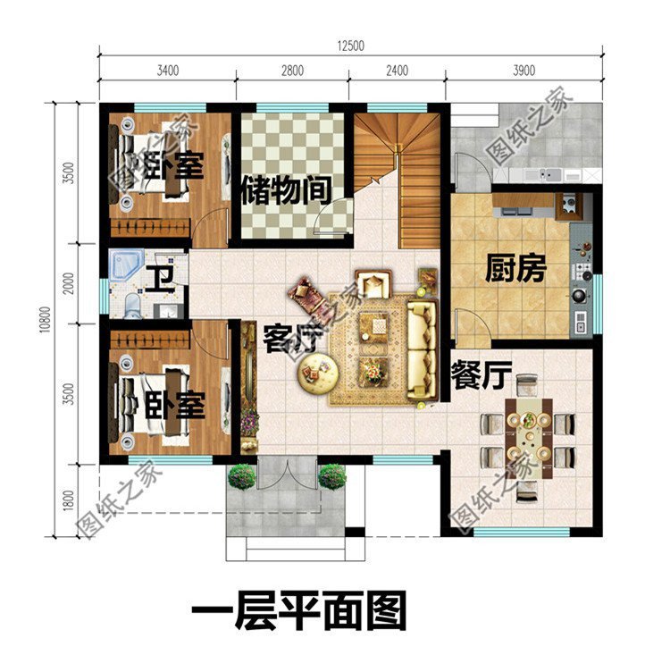 5款现代别墅设计,农村自建造价低,快来看看吧