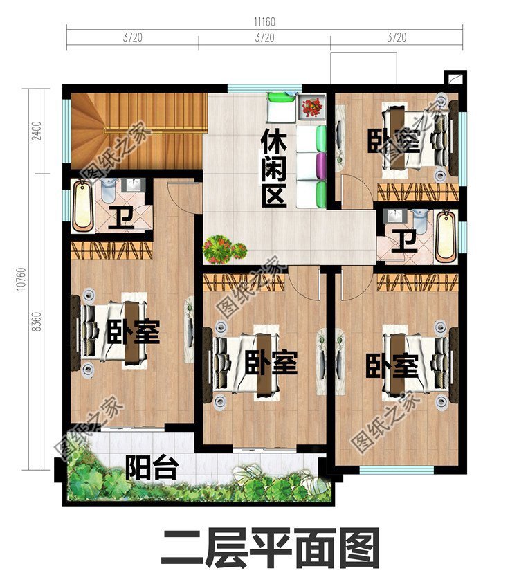 5款现代别墅设计,农村自建造价低,快来看看吧