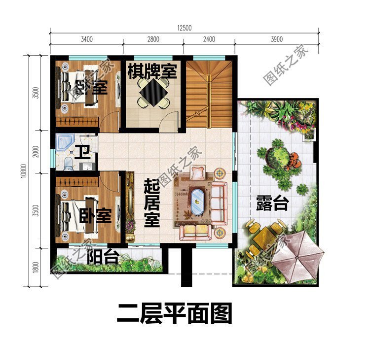 5款现代别墅设计,农村自建造价低,快来看看吧