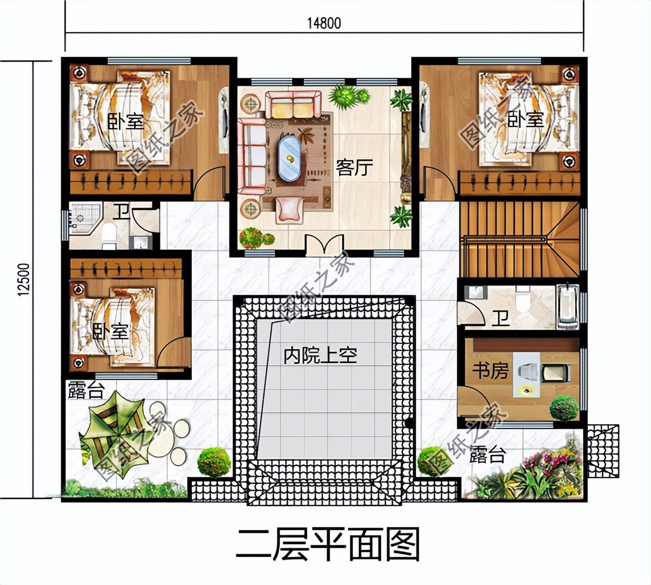 农村中式合院别墅合集，享受岁月静好，大家风范