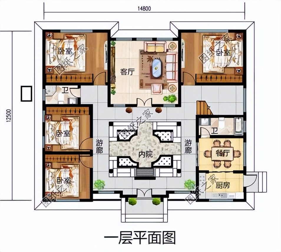 农村中式合院别墅合集，享受岁月静好，大家风范