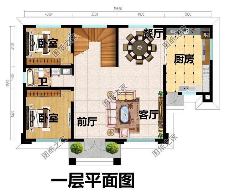 新中式二层别墅设计，古式底蕴配以现代流行展现新时代的家居文化