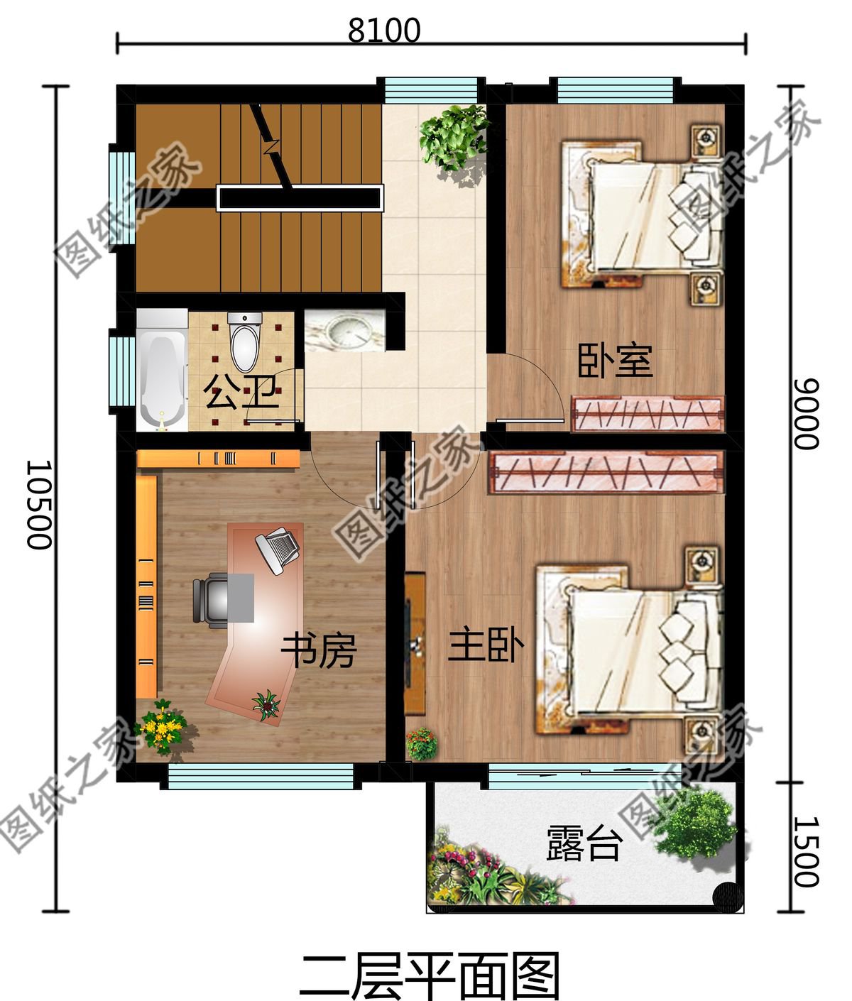 农村三层别墅设计,平淡的乡村生活,满满的都是幸福的滋味