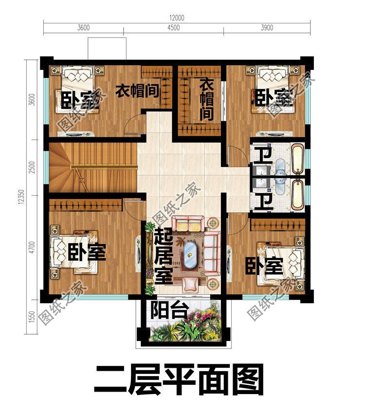 乡村自建别墅设计图，彰显贵族气质，适合农村建造