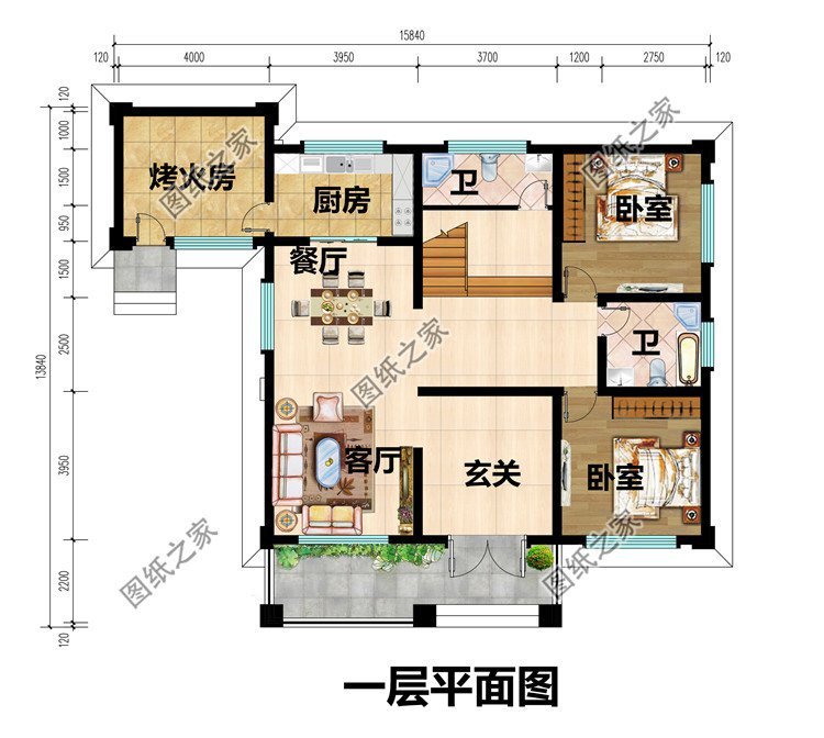 三款农村别墅推荐，造价不高经济，户型舒适实用