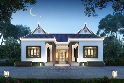 回乡建三合院，舒适又接地气！造价低廉，超越别墅的居住体验，老人